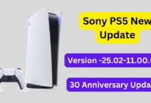 Sony PS5 Software Update