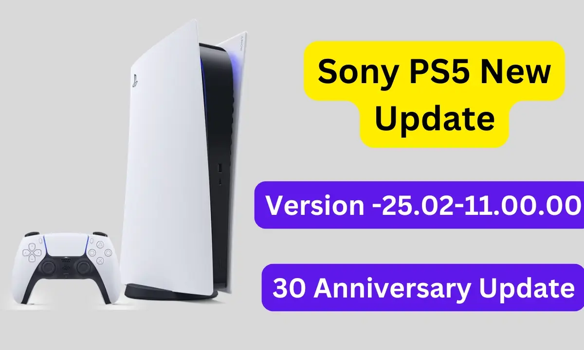 Sony PS5 Software Update