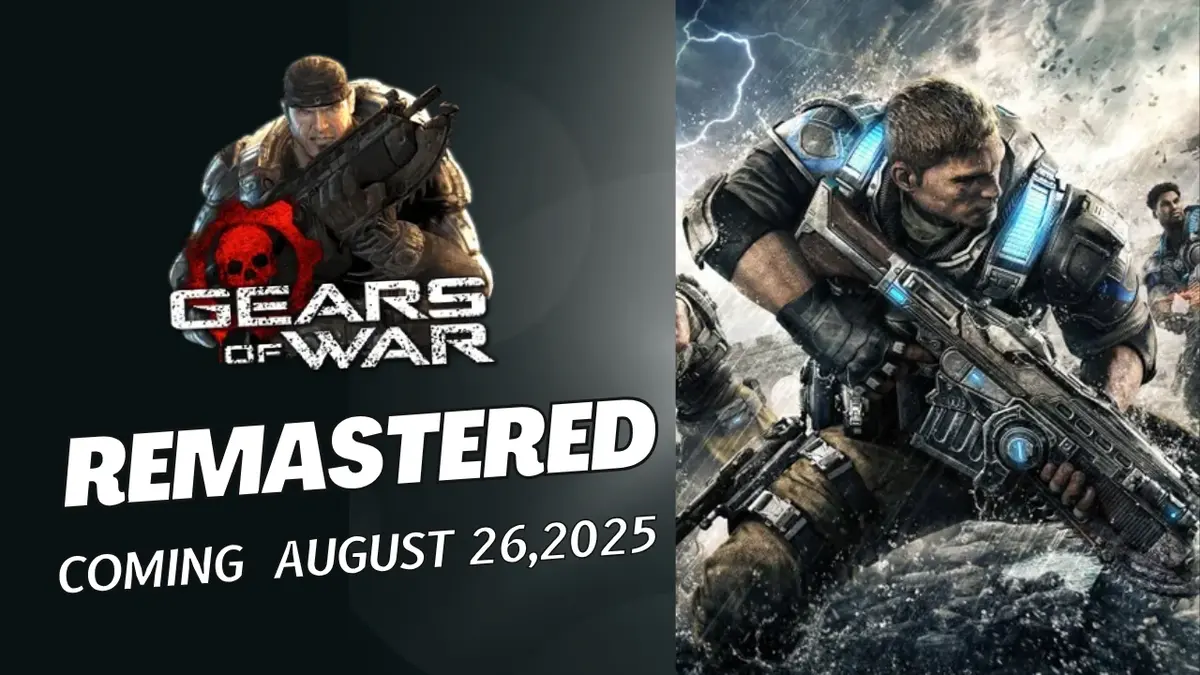 Gears of war Remastered edition coming on august 2025