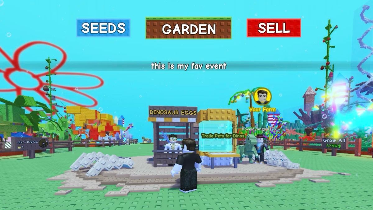 Grow a Garden's Prehistoric Update
