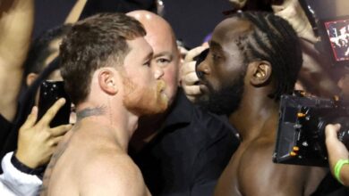 Canelo Alvarez vs. Terence Crawford result
