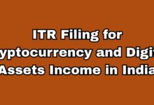 ITR Filing for Cryptocurrency and Digital Assets Income in India