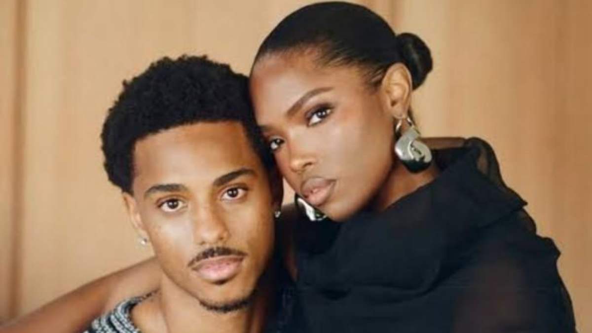 Keith Powers and Ryan Destiny engagement