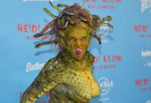 Heidi Klum 2025 Halloween Medusa Look