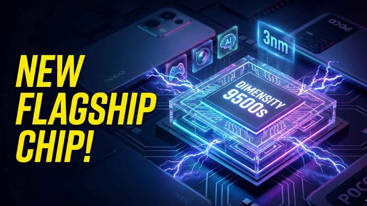 MediaTek Launches Dimensity 9500s Flagship Chip