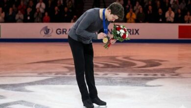 USA Figure Skater Maxim Naumov Honors Parents