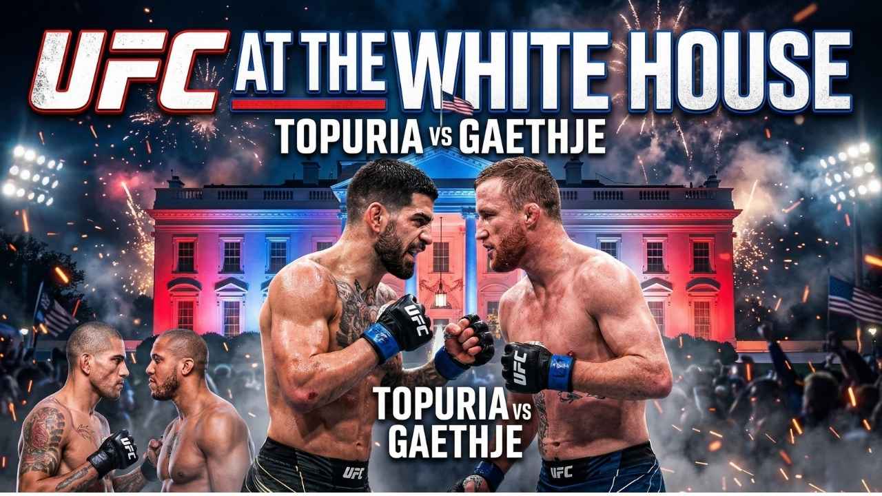 UFC Freedom Fights 250 Topuria vs Gaethje